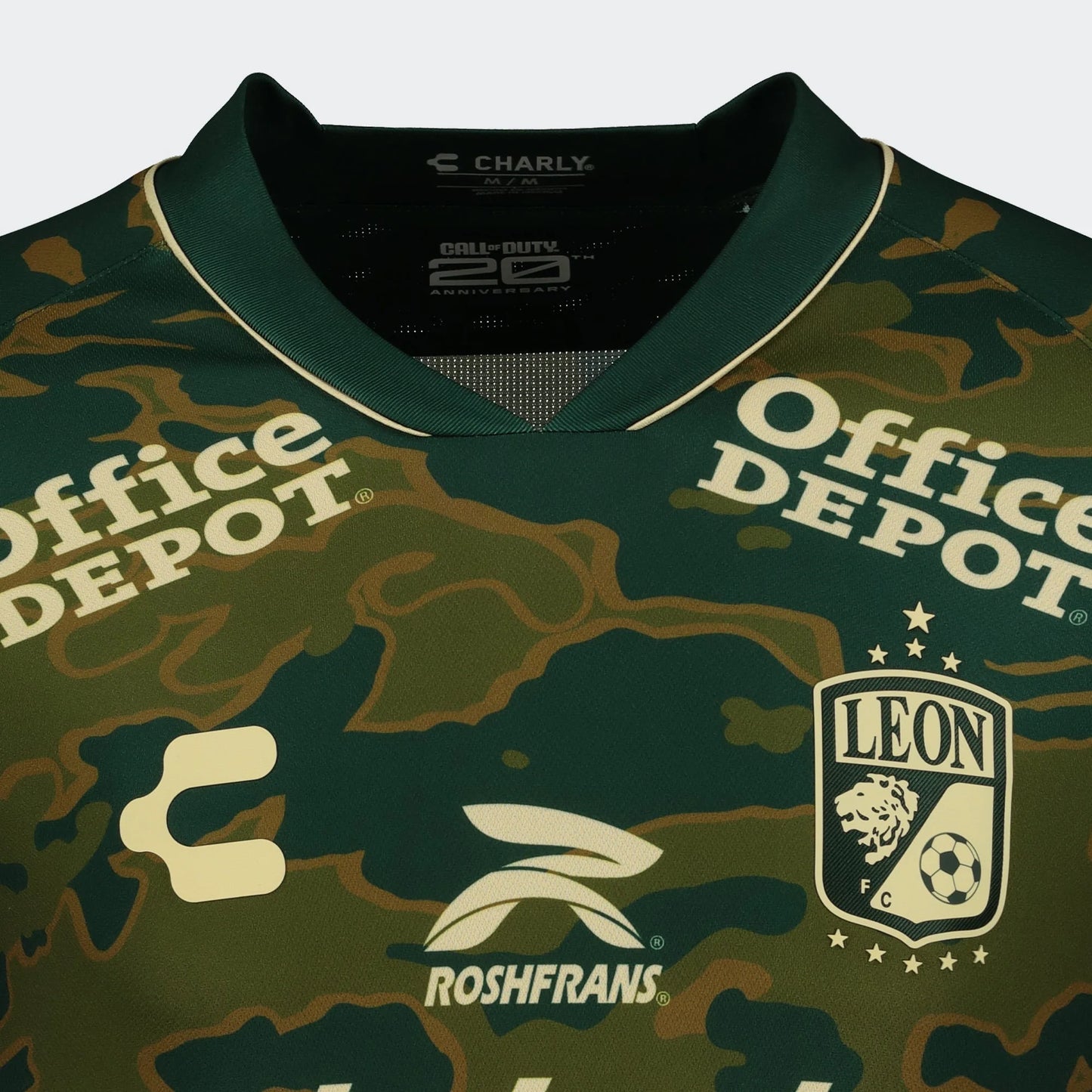 Charly Leon Call of Duty Third Jersey 23 24 Authentic Camo