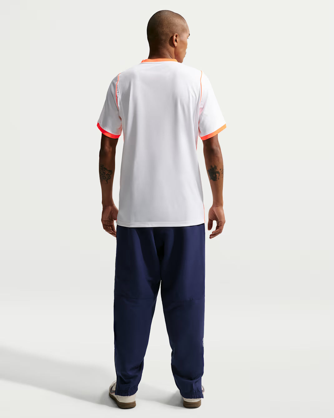 Nike Netherlands Away Mens Jersey 2026 White Hyper Crimson Black