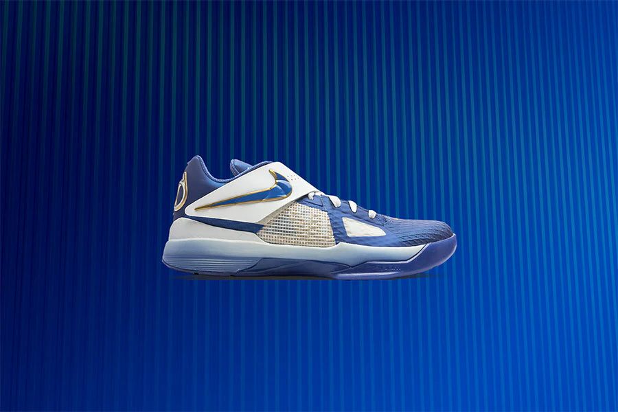 Zoom KD IV MVP Speech Hyper Royal Summit White Metallic Gold