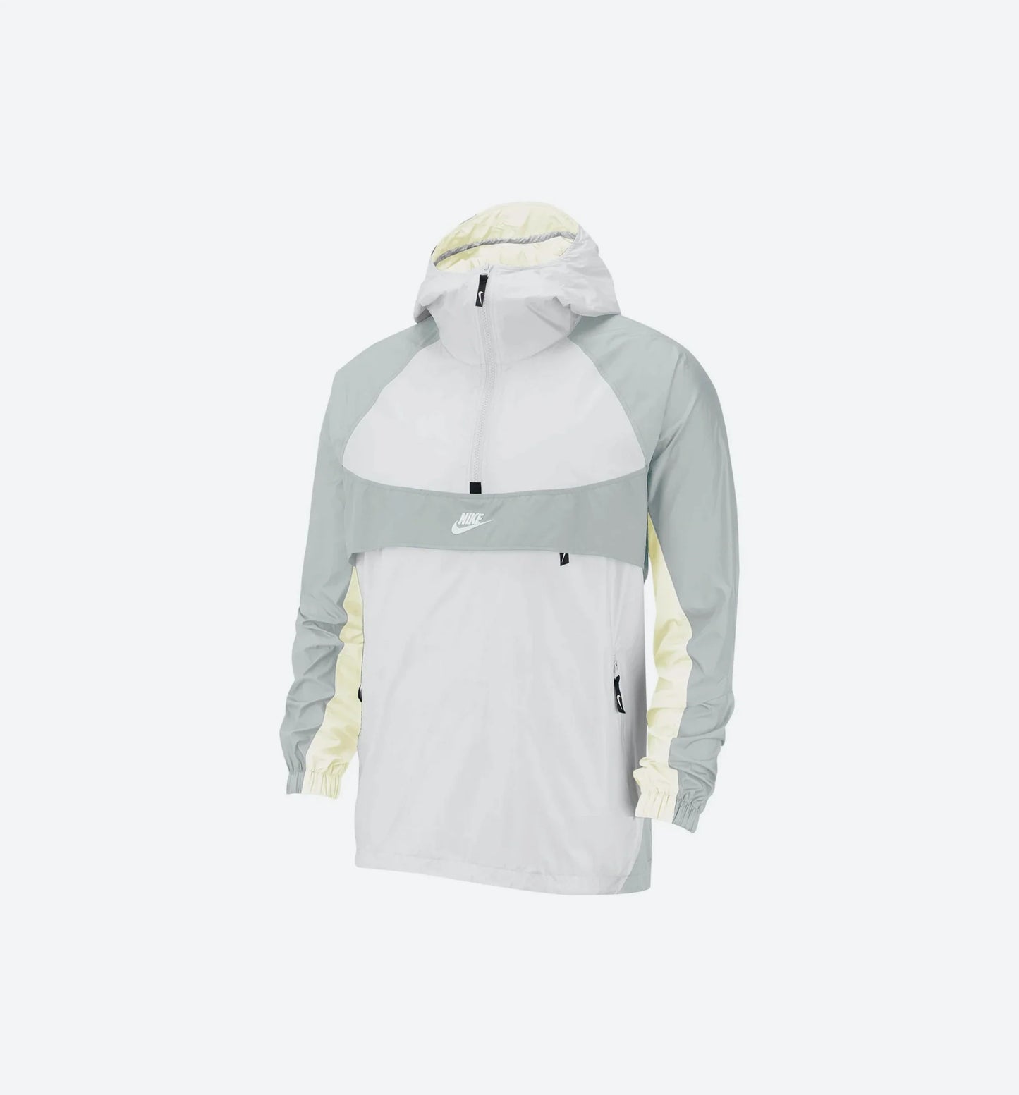 Re Issue Woven Mens Pullover Jacket White White