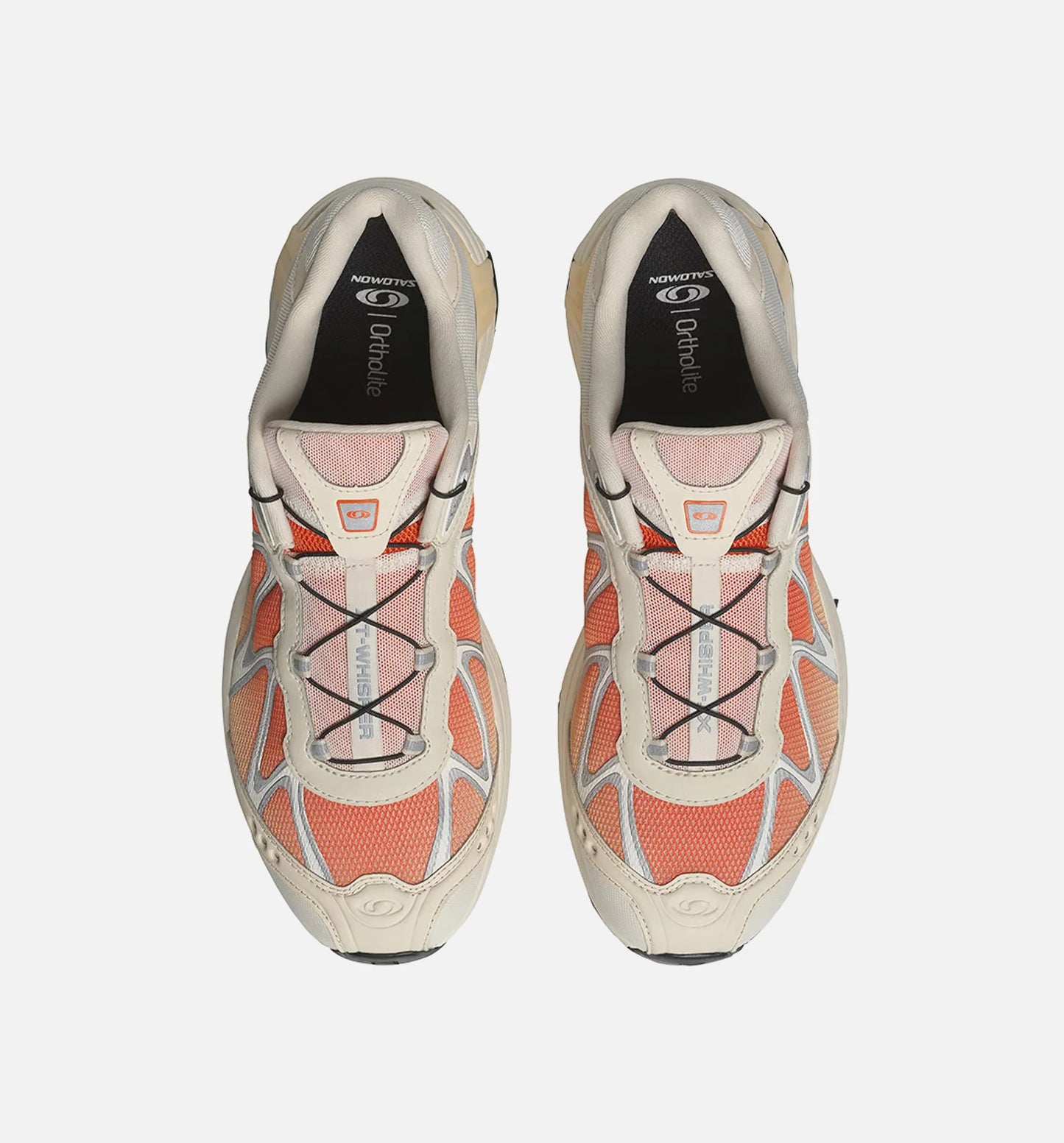 XT Whisper Mens Lifestyle Shoe Shortbread Red Orange Silver