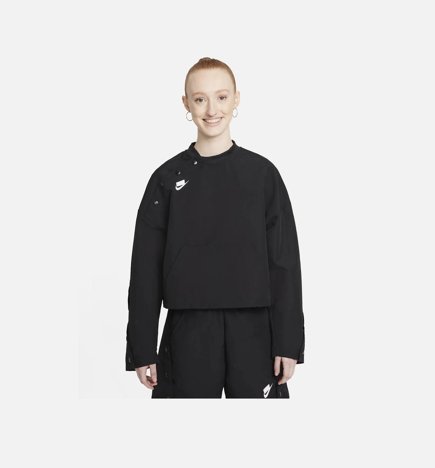 Sportswear Nsw Woven Pullover Womens Bomber Black