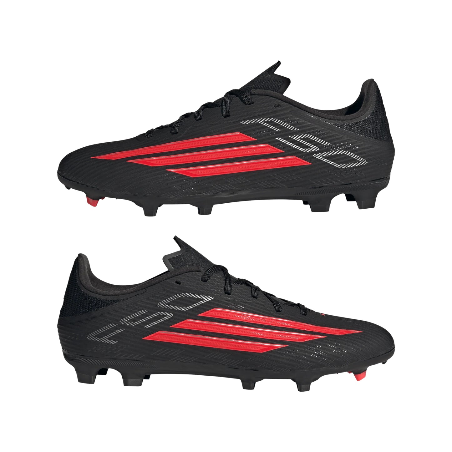 adidas F50 League FG MG Firm Ground Multi Ground Mens Soccer Cleats Black Red