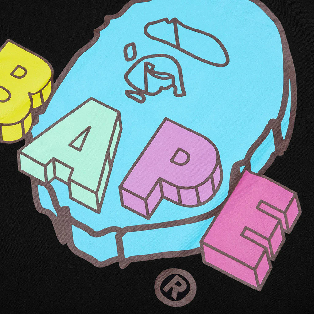 Bape Popsicle Tee Black