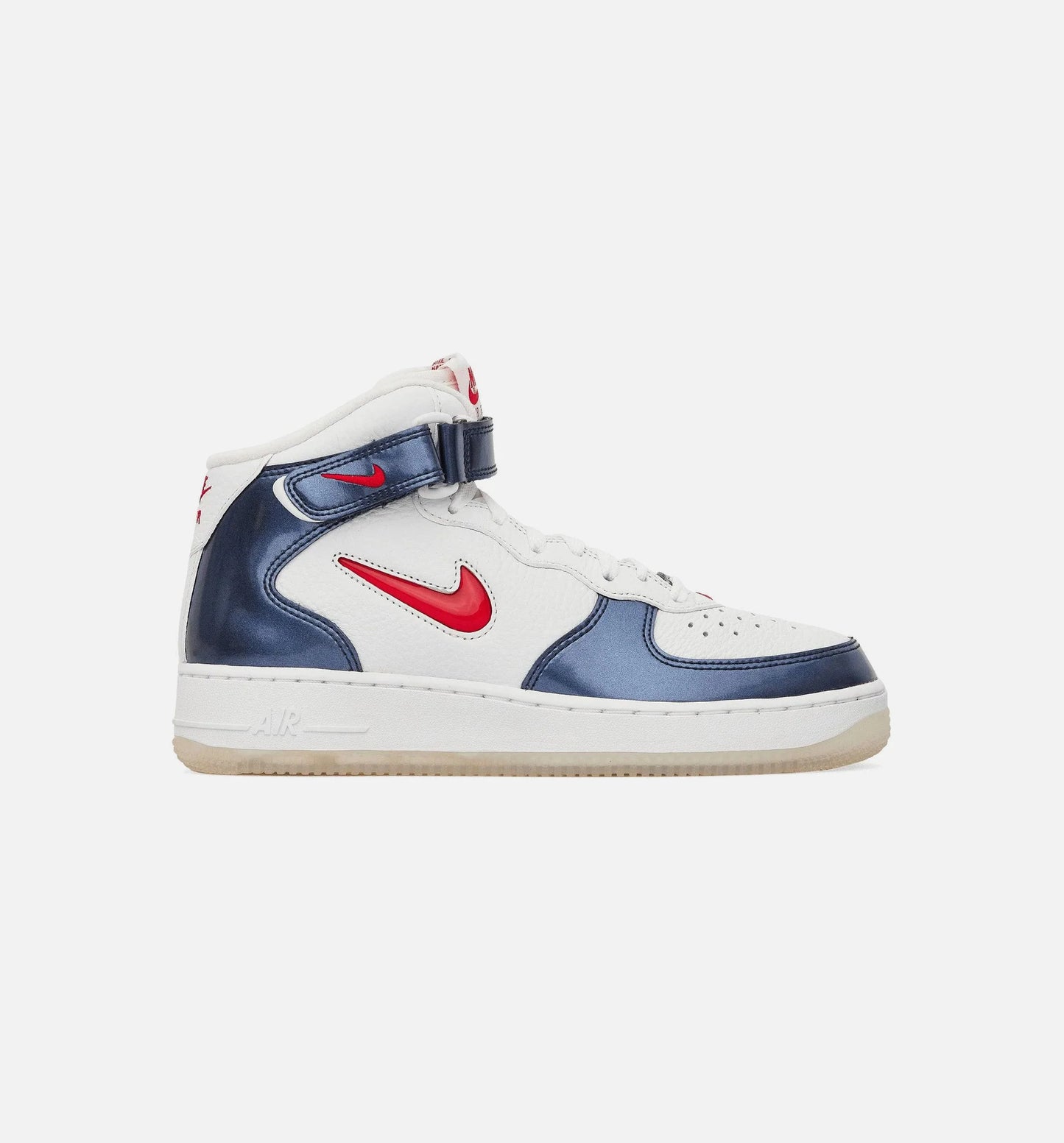 Air Force 1 Mid Independence Day Mens Lifestyle Shoe White Blue
