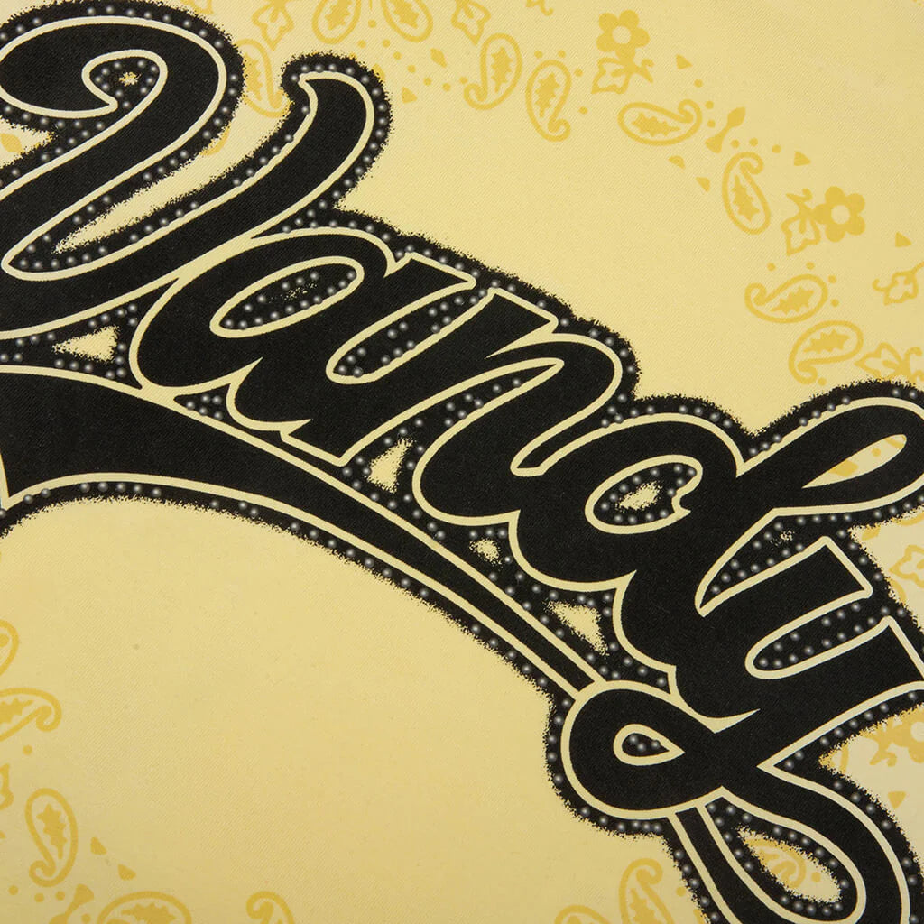 Stud Logo Washed L S Paisley Washed Yellow