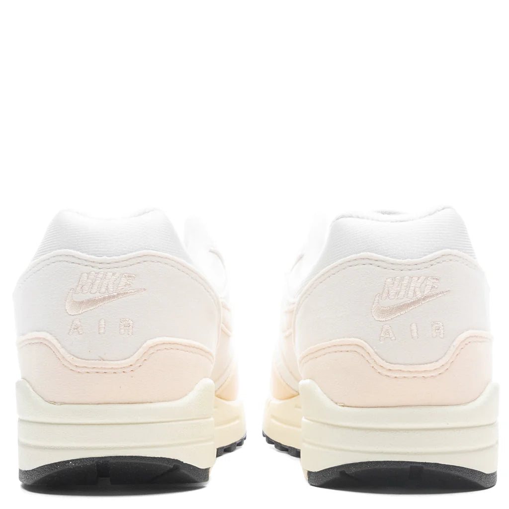 Womens Air Max 1 87 Sail Guava Ice Phantom Black