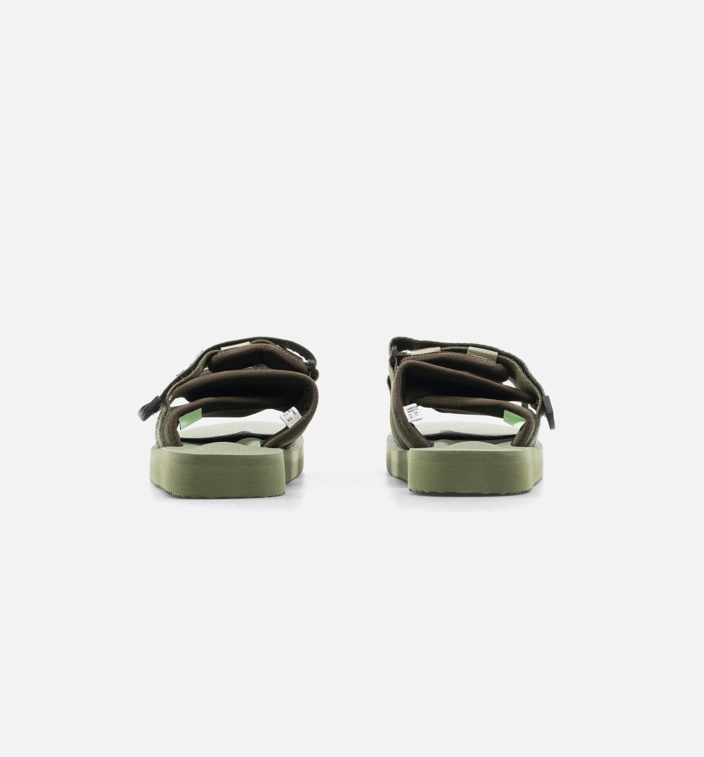 Double Strap Moto Cab Mens Lifestyle Slide Sandal Olive