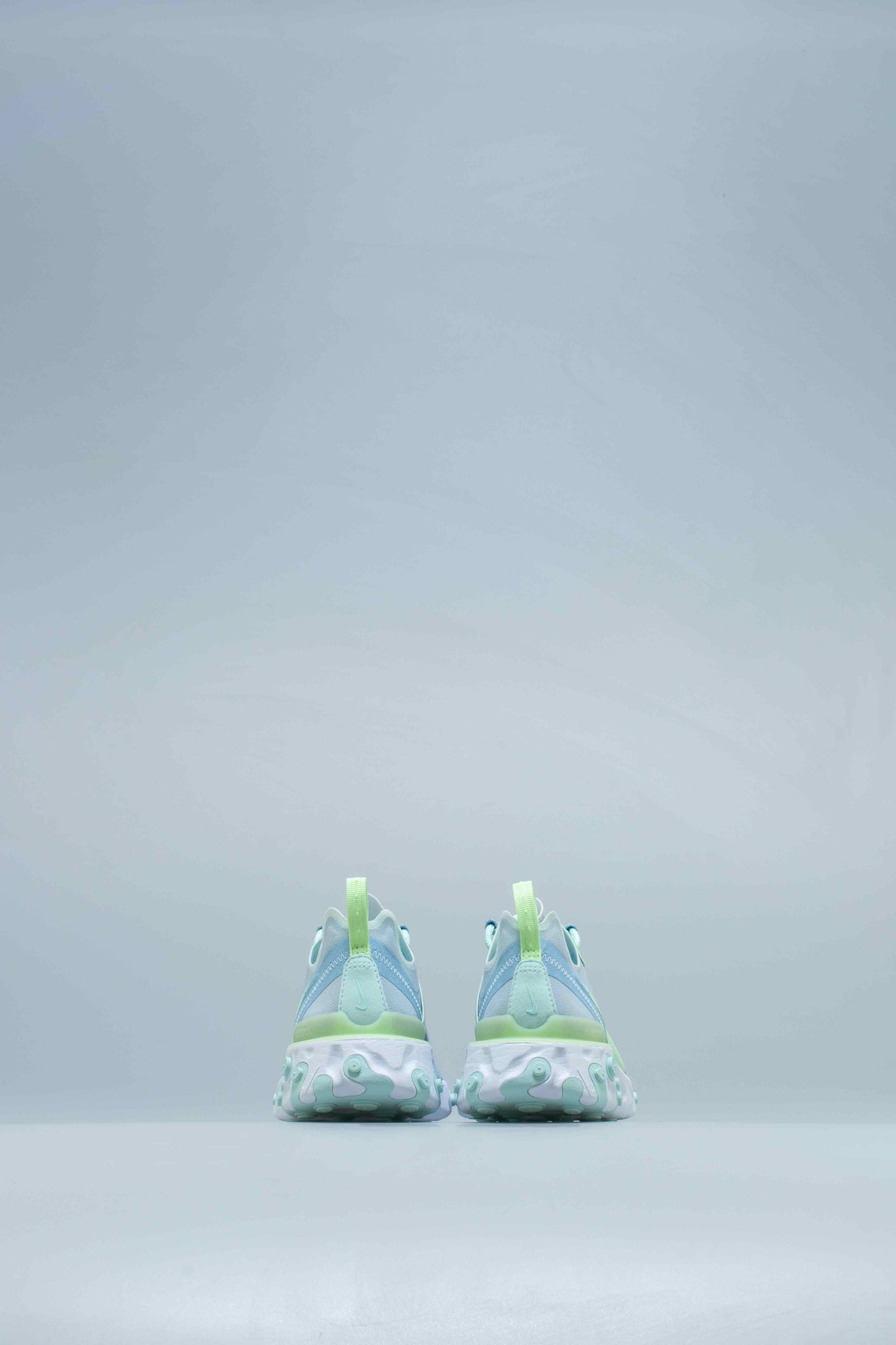 React Element 55 Womens Lifestyle Shoe White Frosted Spruce Barely Volt