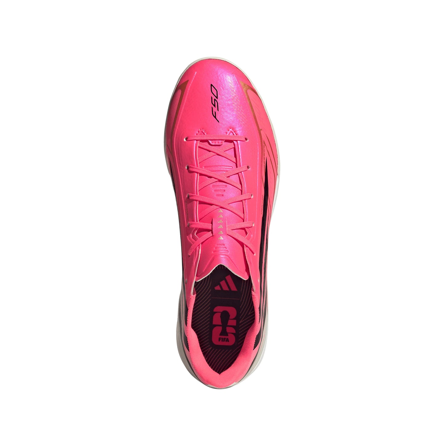 adidas F50 Hyperfast League Turf Mens Soccer Cleats Turquesa Black Gold