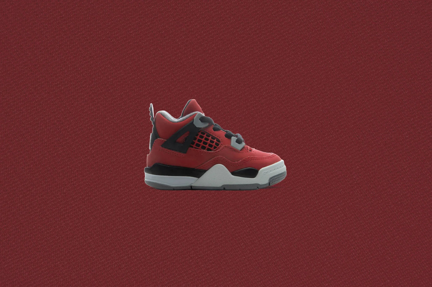 Air Jordan 4 Retro Toro Bravo TD Fire Red White Black Cement Grey