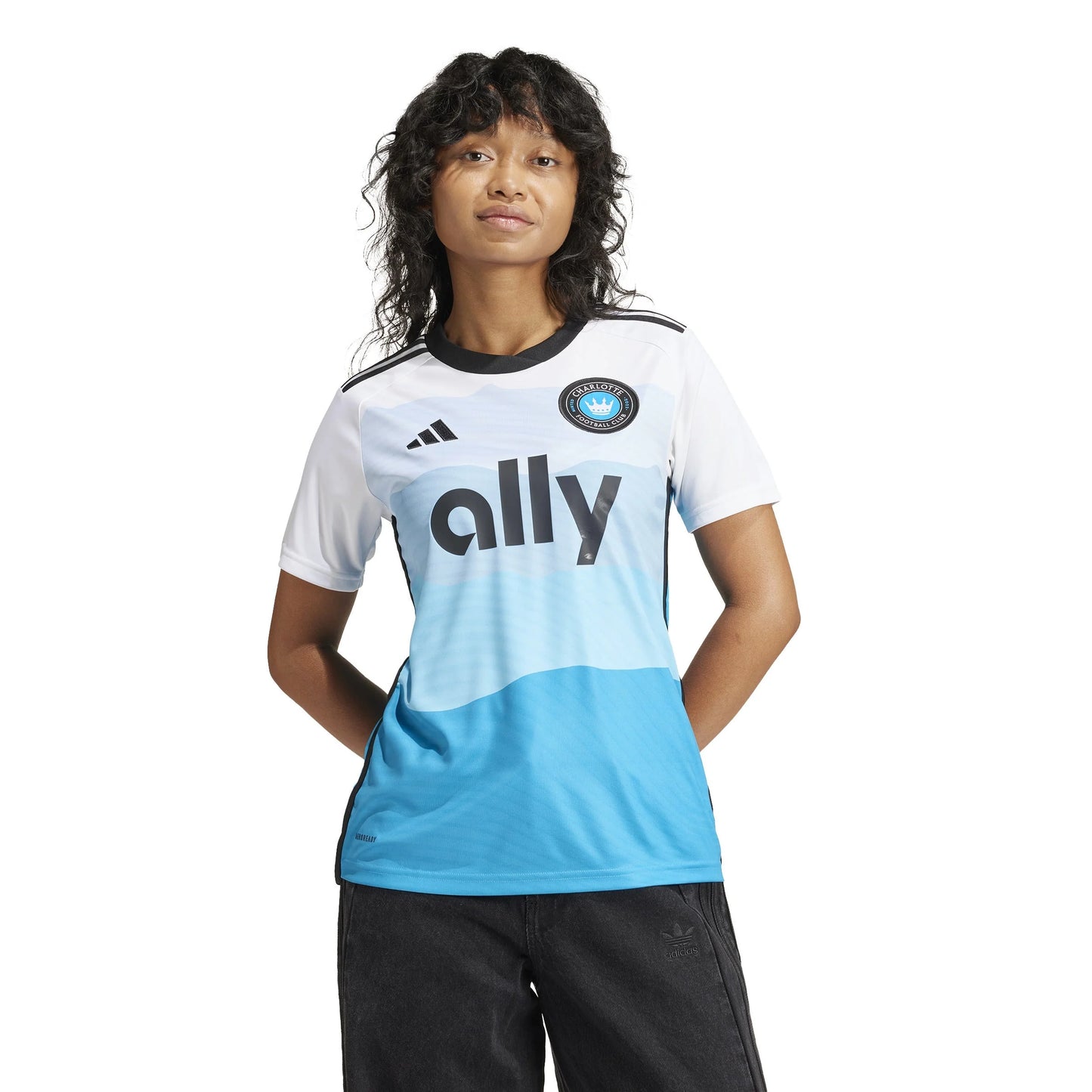 adidas Womens Charlotte Home Jersey 24