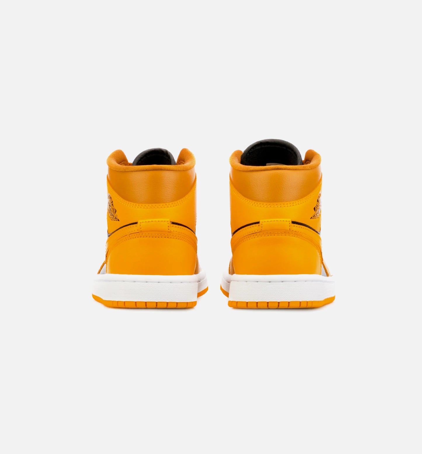 Air Jordan 1 Mid Chutney Taxi Womens Lifestyle Shoe Yellow Black