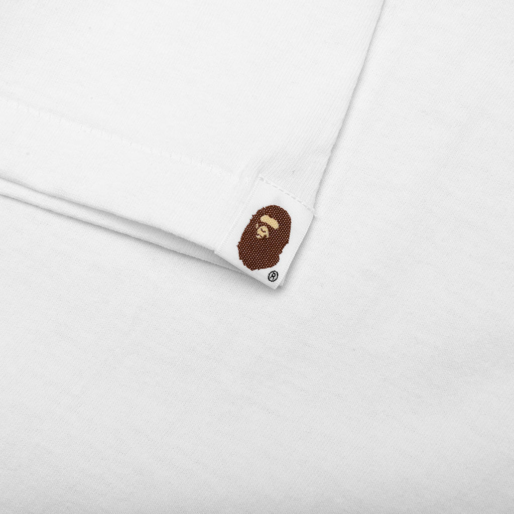 1st Camo By Bathing Ape Tee White Yellow