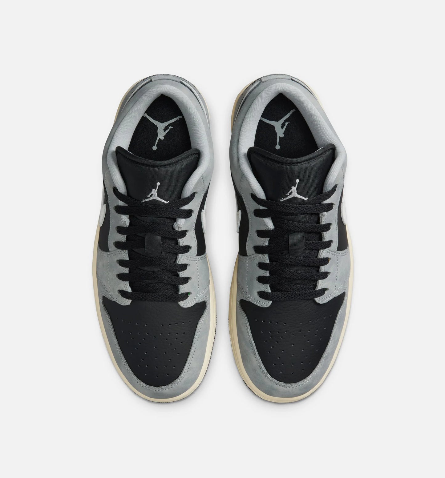 Air Jordan 1 Low SE Mens Lifestyle Shoe Light Smoke Grey White Off Noir