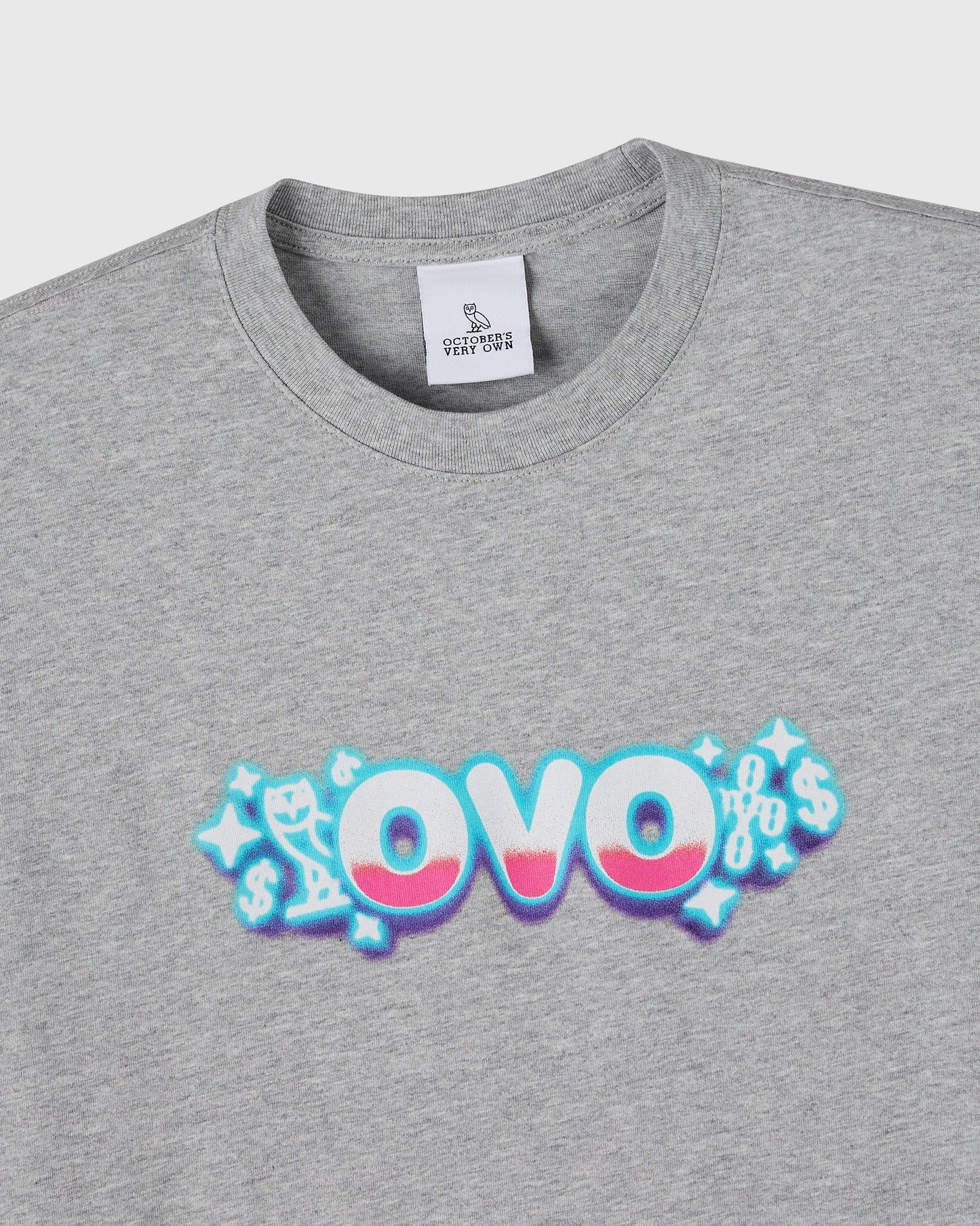 Slots Tee Heather Grey
