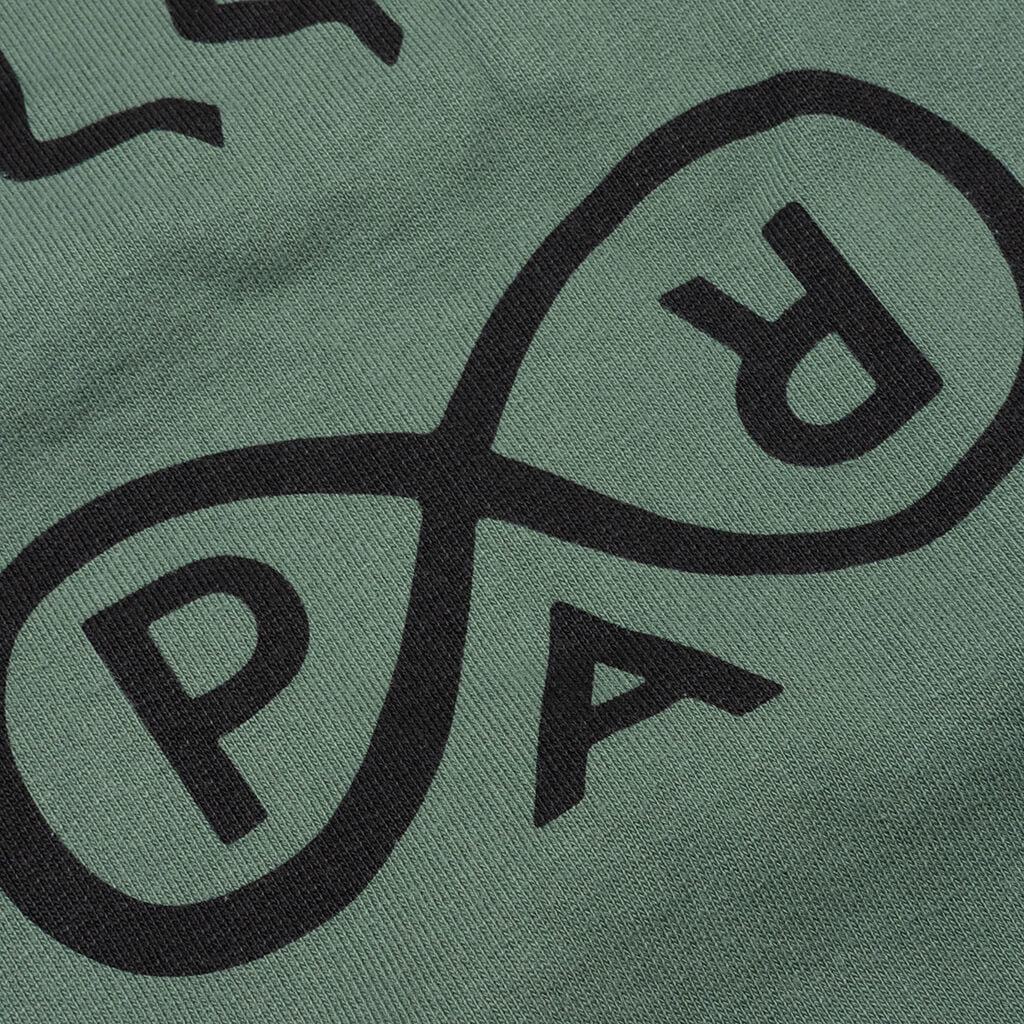 Snaked by a Horse Crewneck Sweatshirt Pine Green