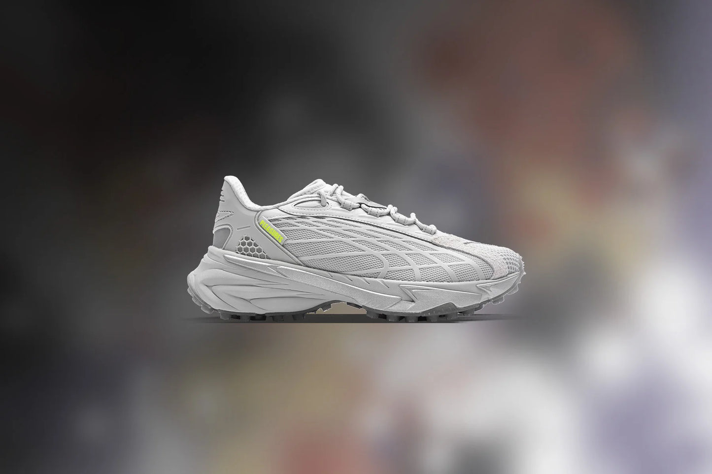 Puma x Pleasures Spirex Glacial Grey Cool Light Grey