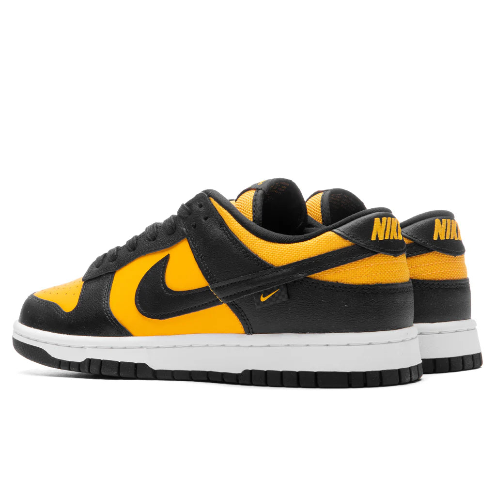 Dunk Low Retro Black University Gold White