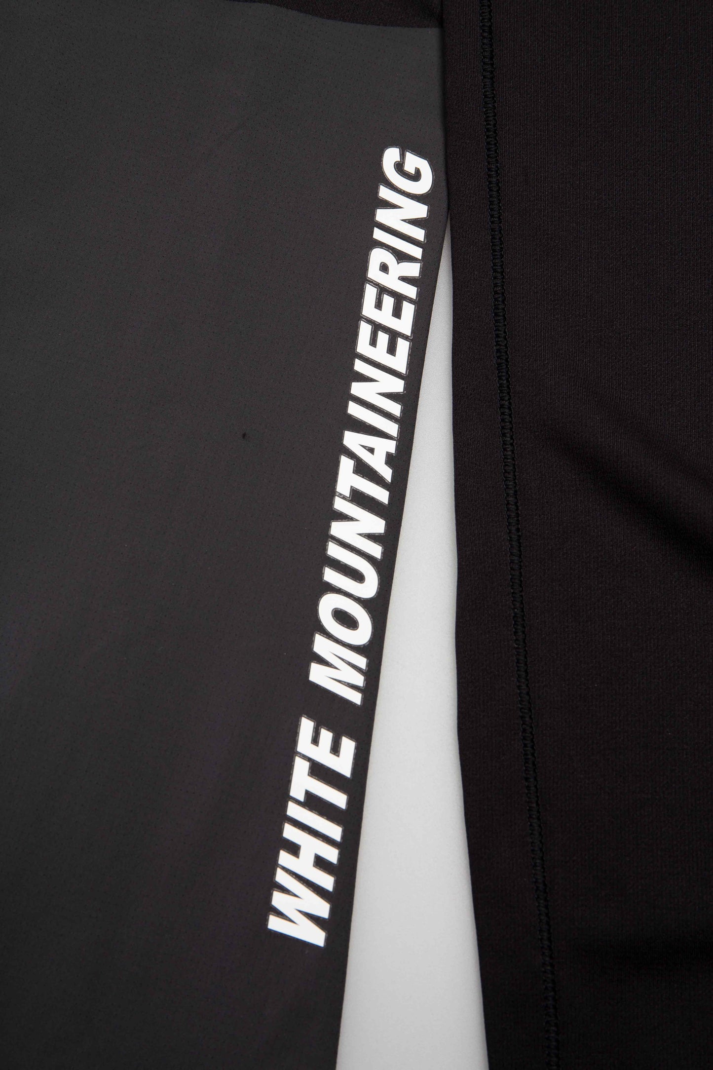 Agravic Bonded Long Sleeve Mens T Shirt Black White