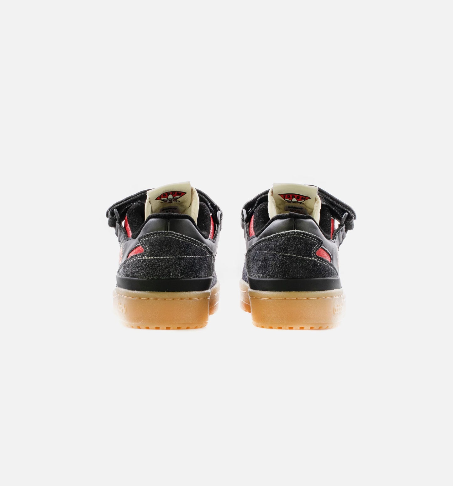 Midwest Kids Forum Lo 84 Mens Lifestyle Shoe Black White Red
