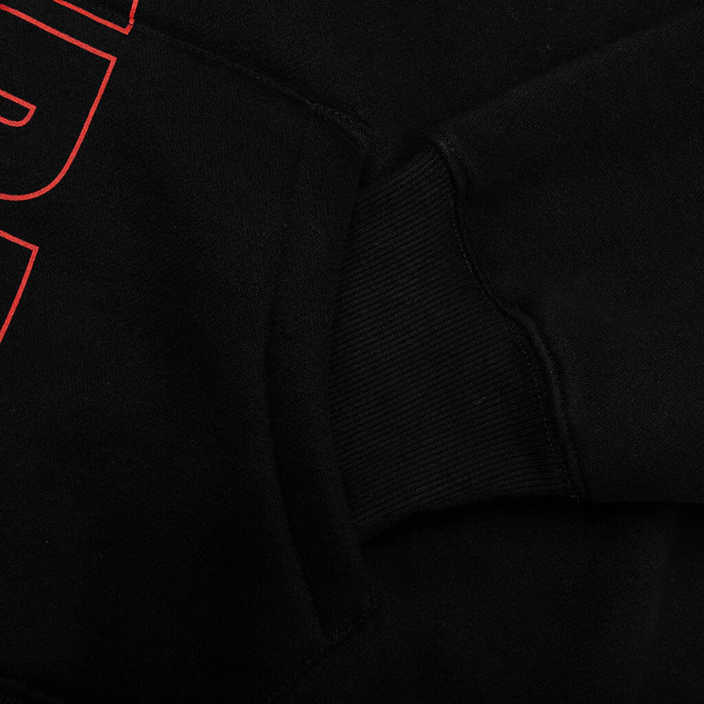 Impact Zip Hoodie Black