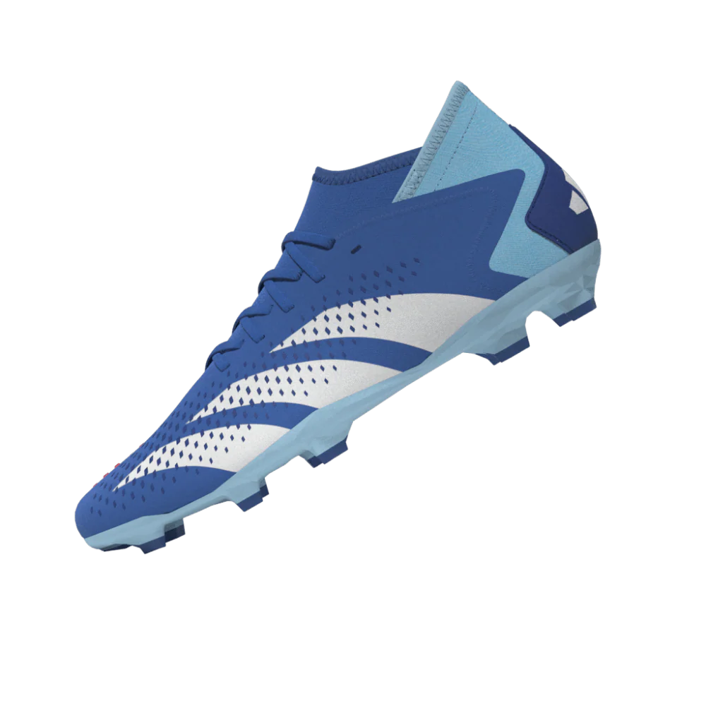 adidas Predator Accuracy3 FG Firm Ground Soccer Cleats Royal White