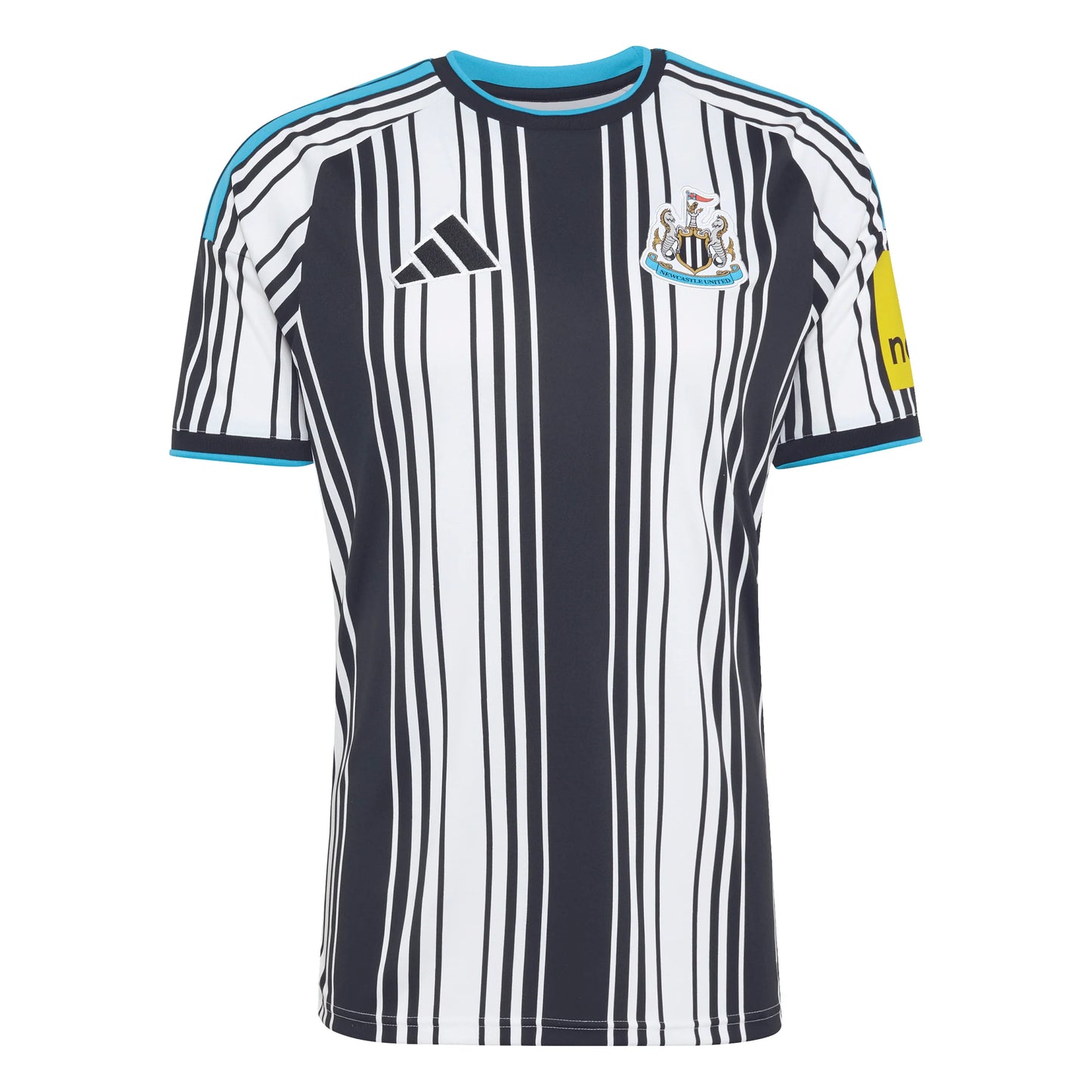 adidas Newcastle United FC Home Mens Soccer Jersey 26 27 Black White