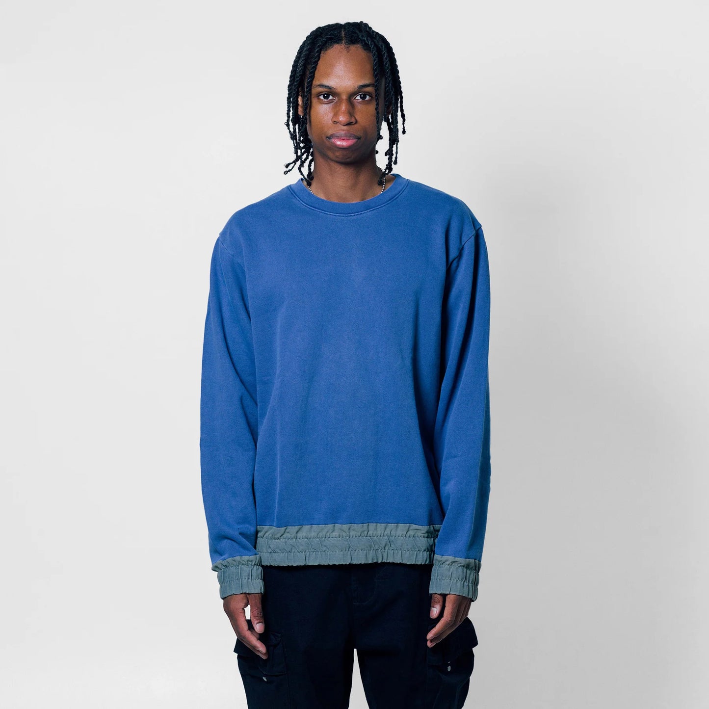 Marc Sweatshirt Grey Blue