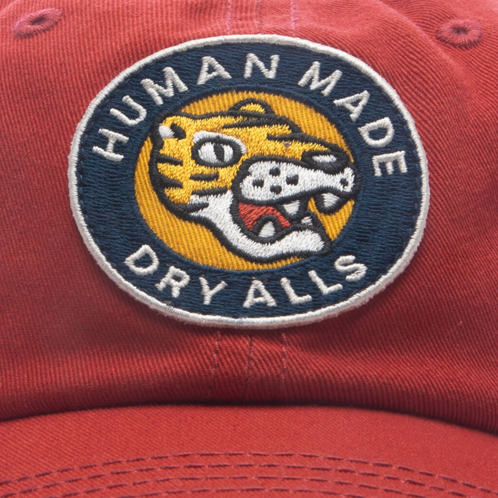 6 Panel Twill Cap 19 Red