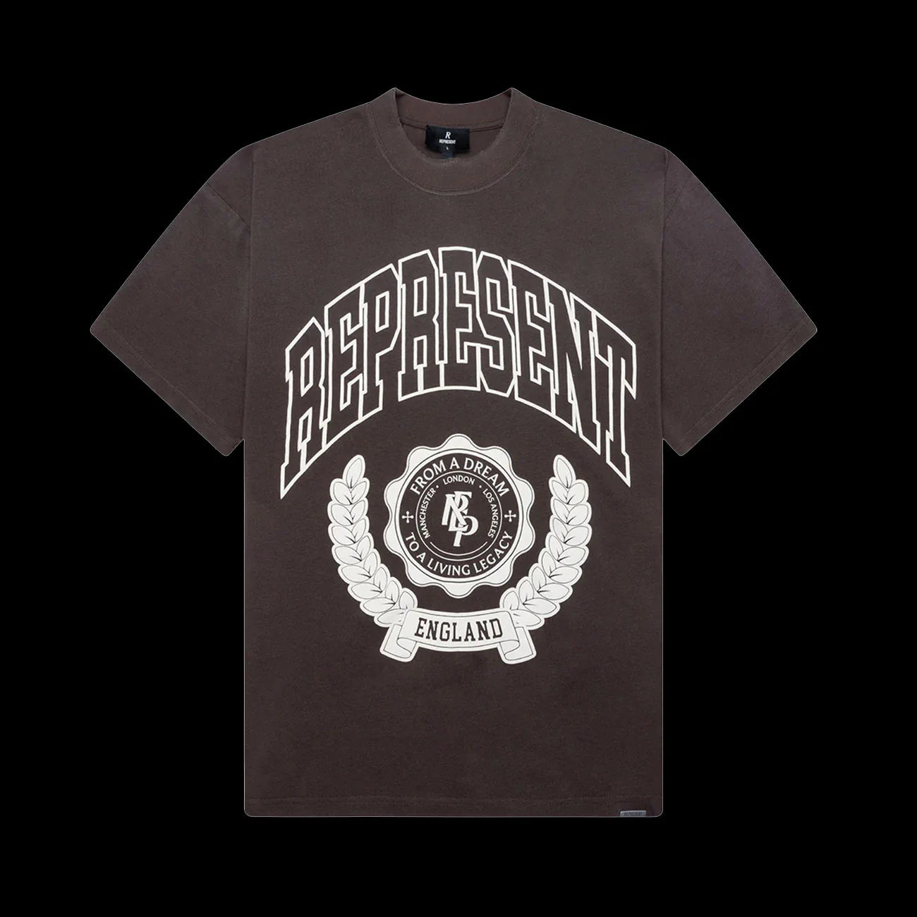 Represent Legacy Crest T Shirt Nero