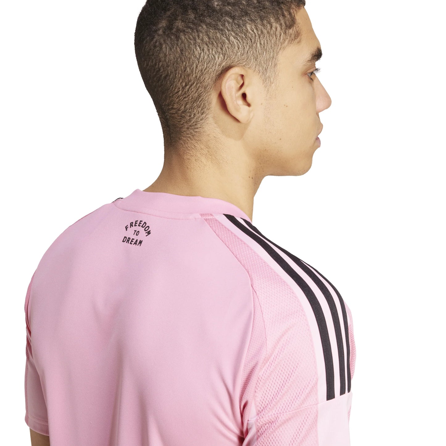adidas Mens Inter Miami CF Home Jersey 25 26 Pink