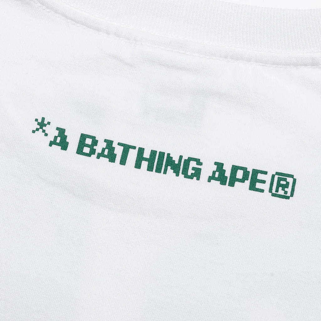 Bitmap Logo Tee White