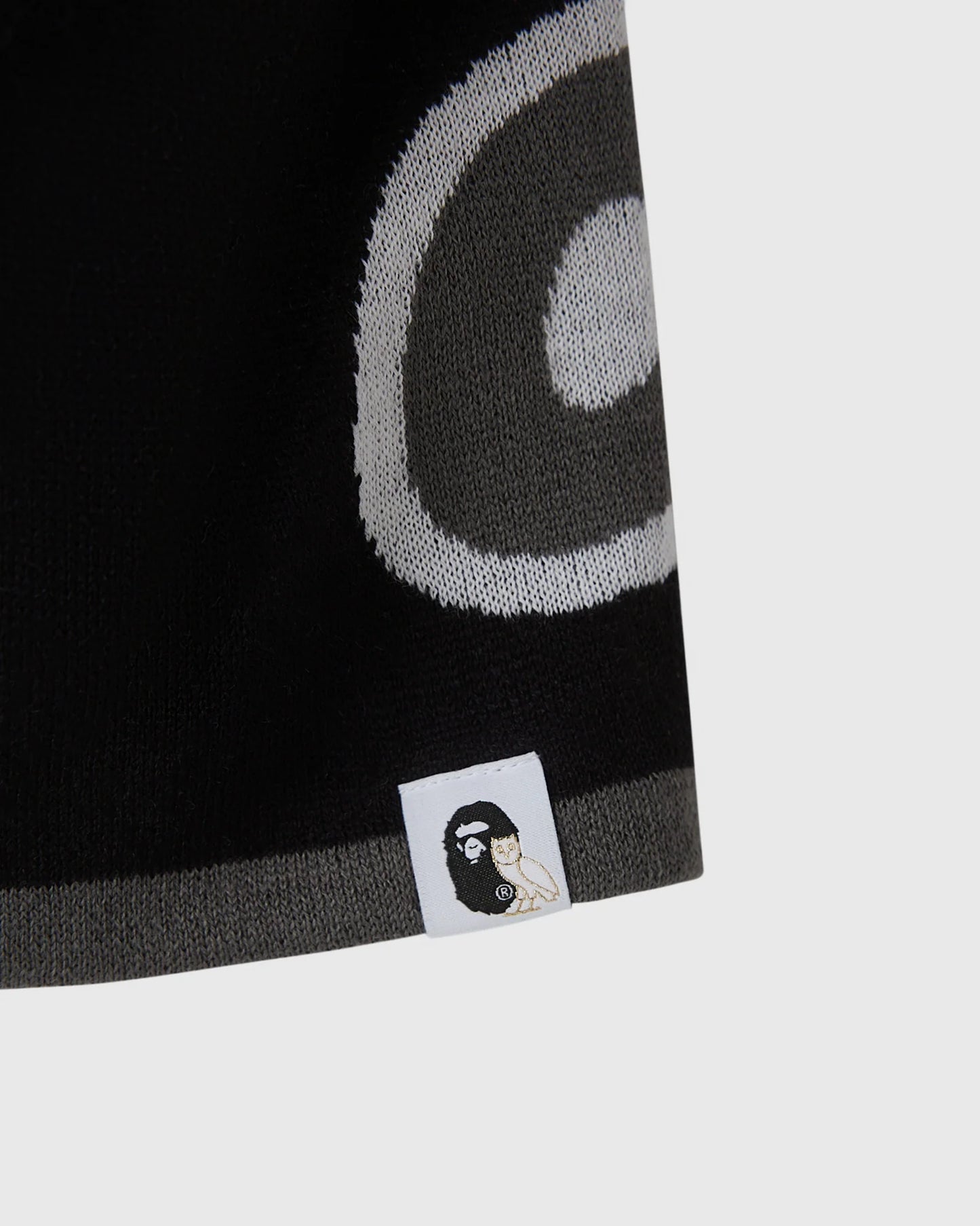 BAPE OVO Sta Logo Beanie Black