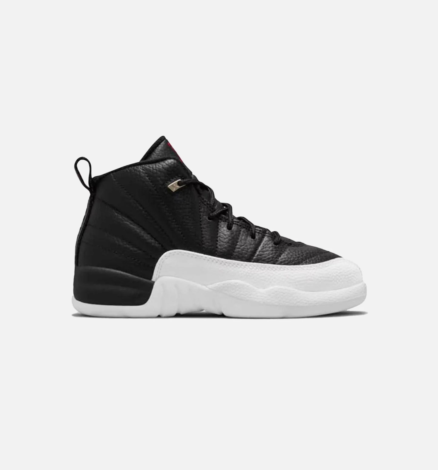Air Jordan 12 Playoffs Preschool Lifestyle Shoe Black