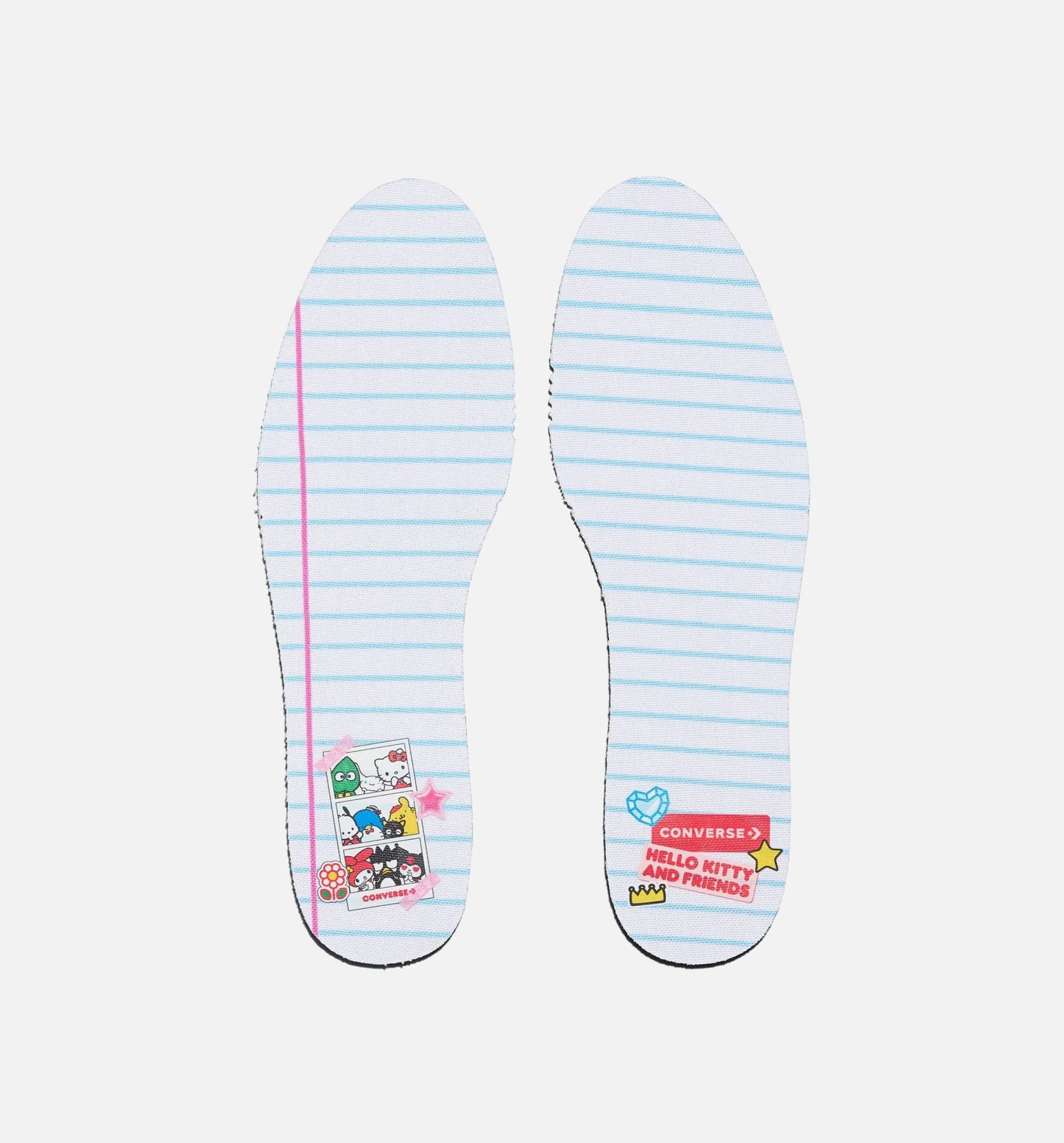Hello Kitty And friends Chuck 70 Mens Lifestyle Shoe White Pink Green