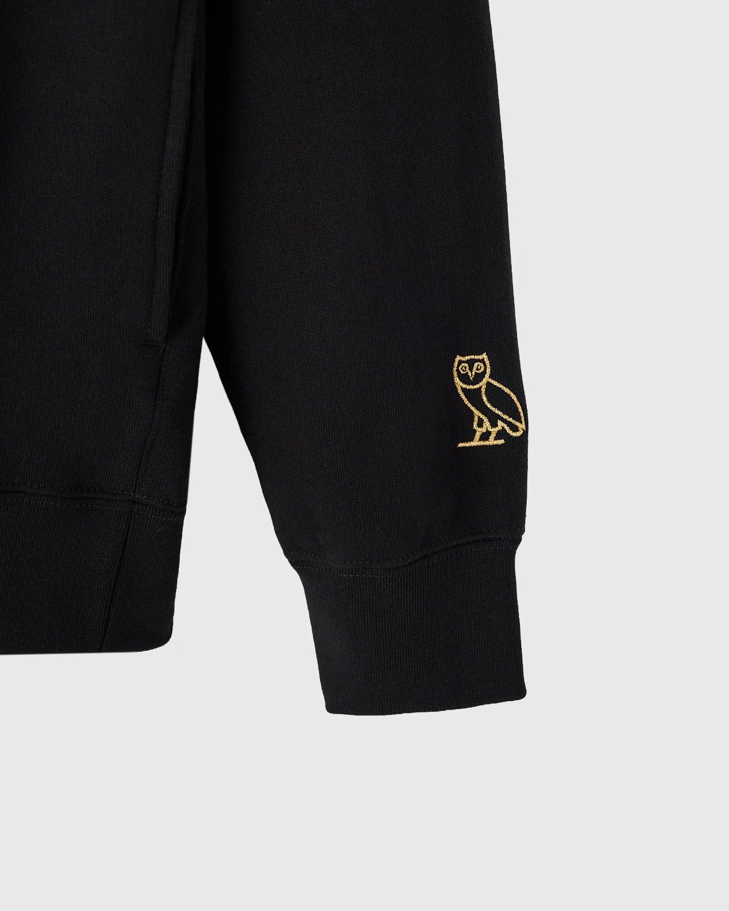 Britto Owl Hoodie Black