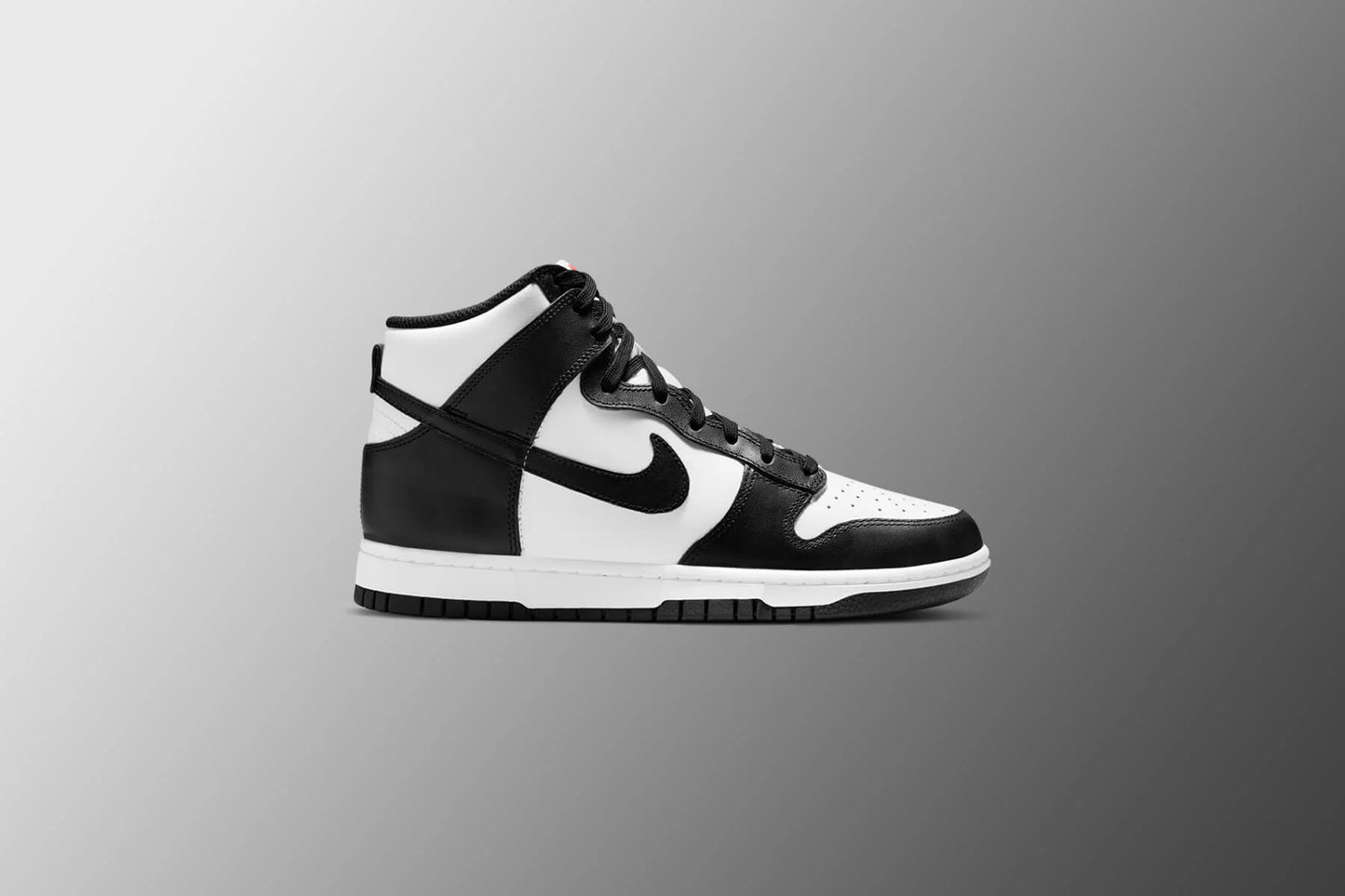 Womens Dunk High Panda Black White