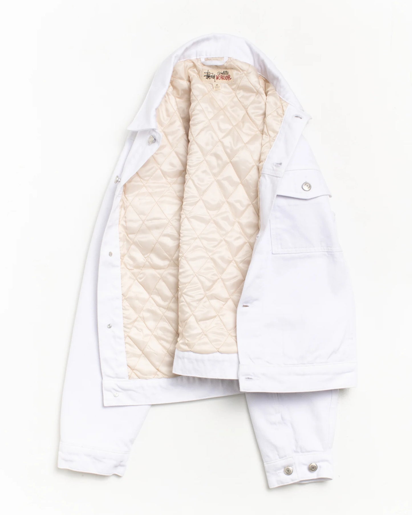 LINED DENIM TRUCKER JACKET