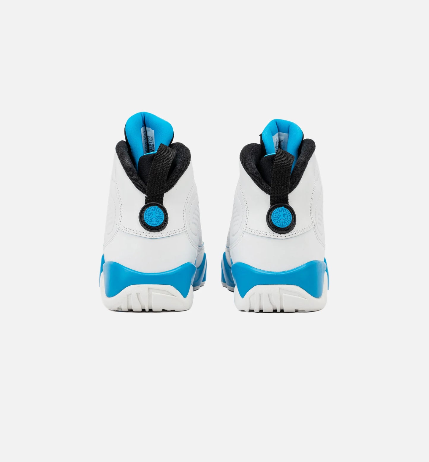 Air Jordan 9 Retro Powder Blue Grade School Lifestyle Shoe Summit White Black Powder Blue