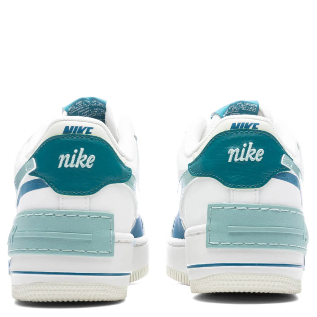 Womens AF1 Shadow Summit White Mineral Industrial Blue