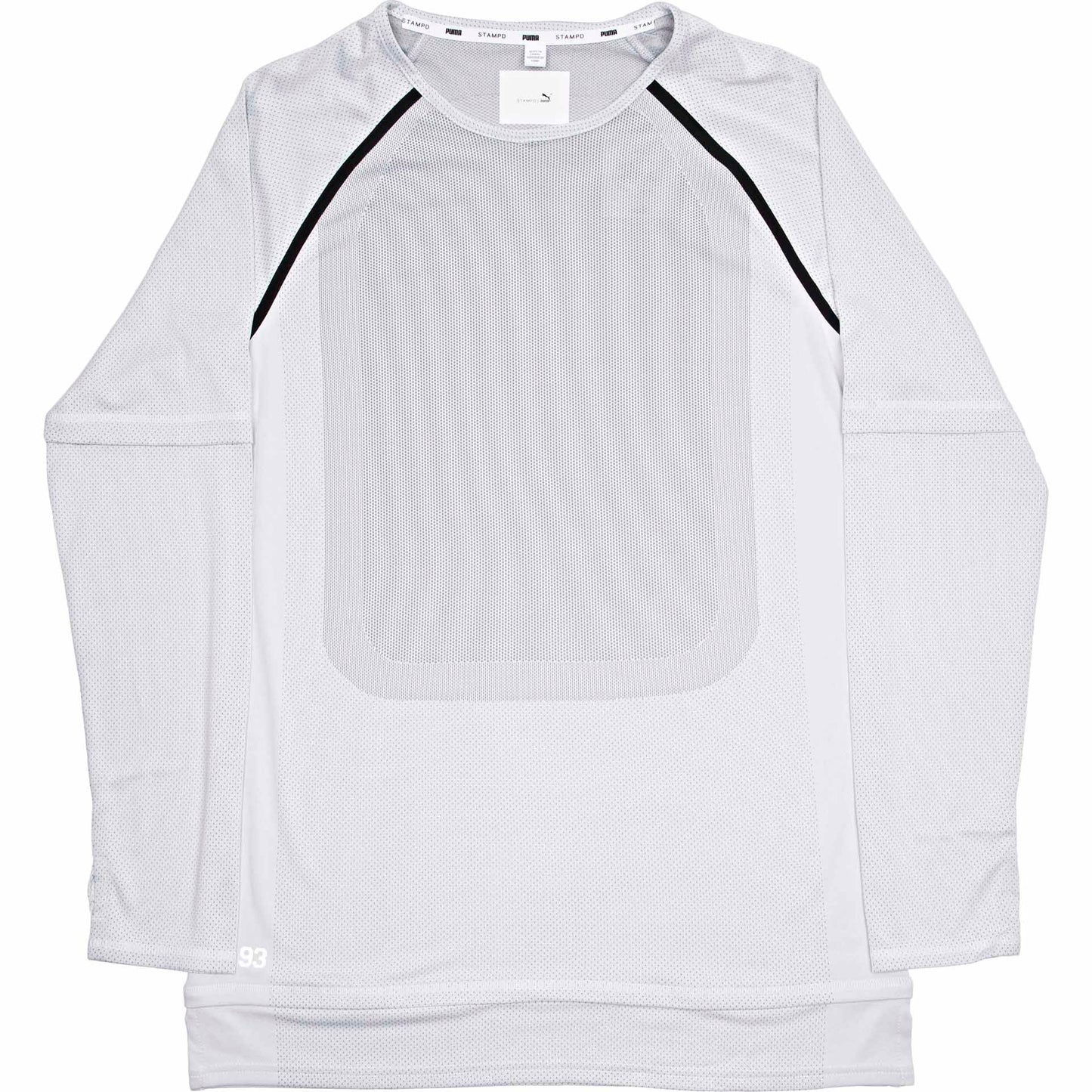 Puma X Stampd Mesh Long Sleeve Raglan White Black