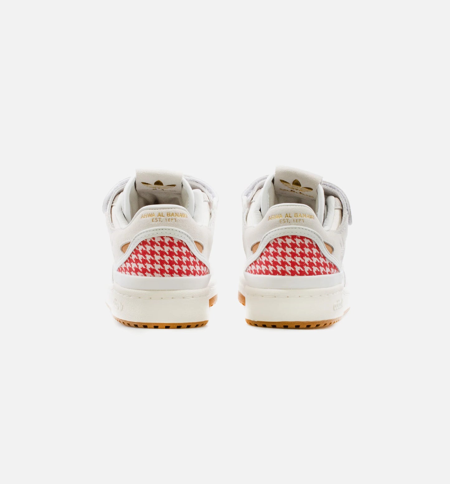 Forum 84 Low Mens Lifestyle Shoe Cream Red