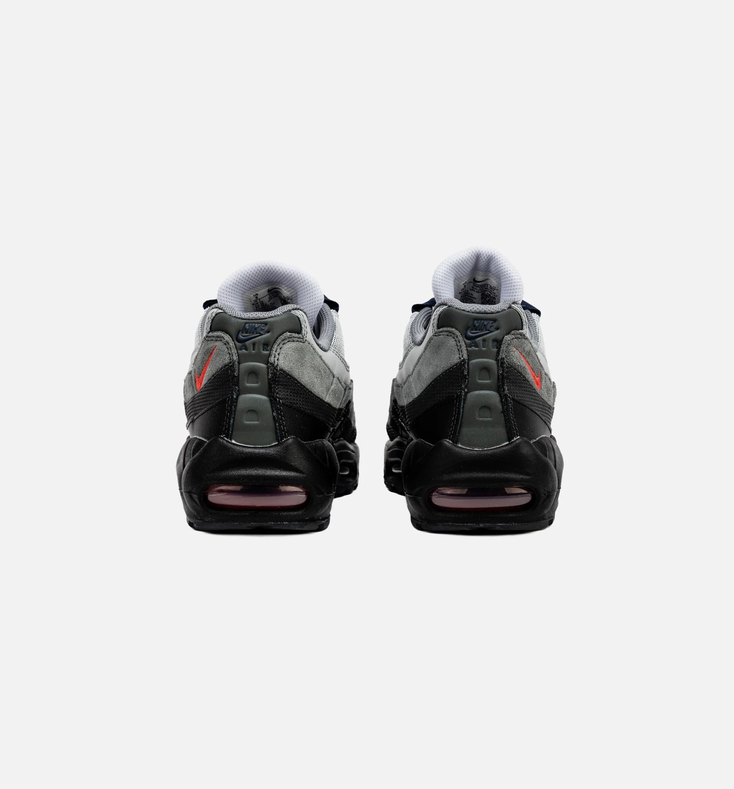 Air Max 95 Mens Lifestyle Shoe Black Anthracite Smoke Grey Track Red