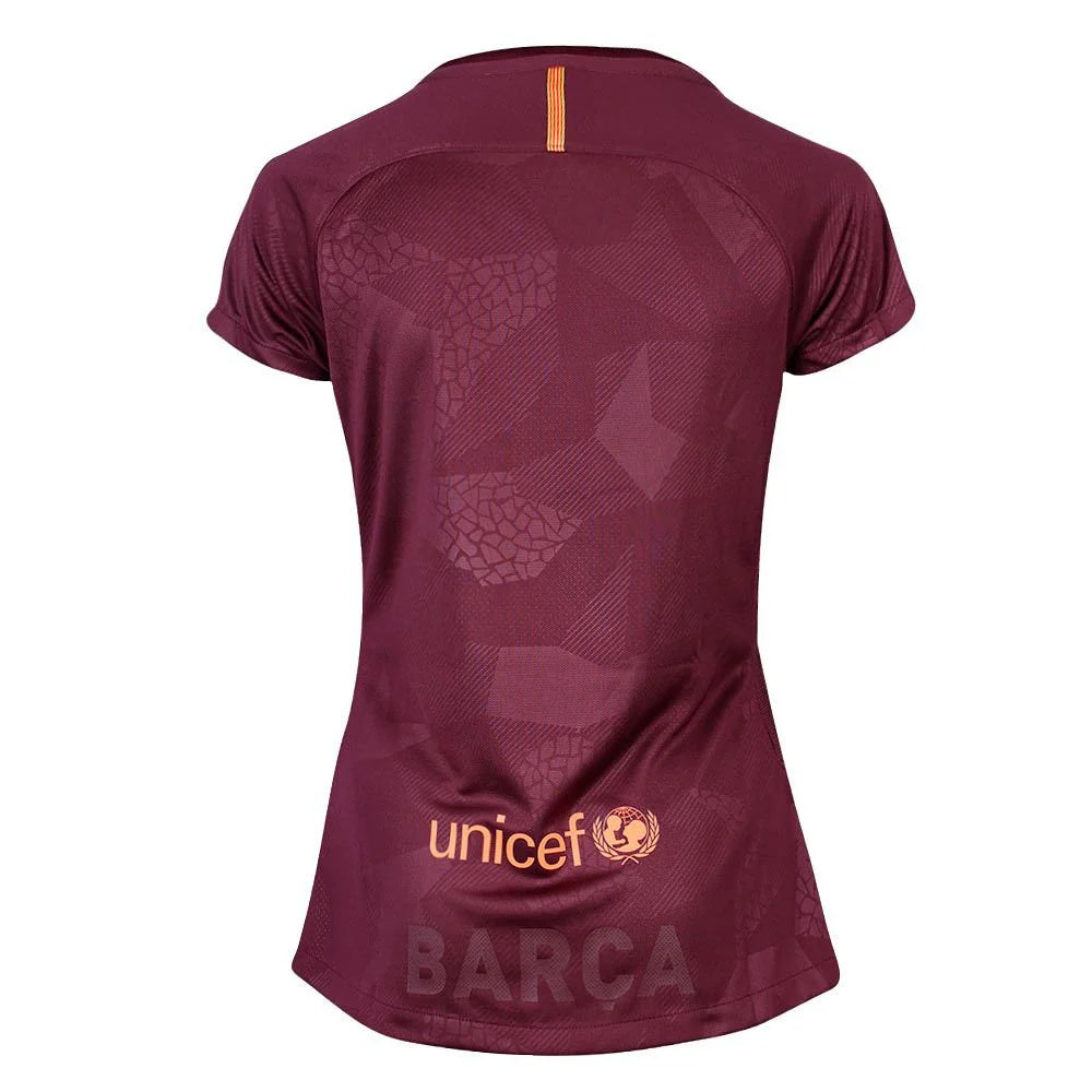 Nike Womens Barcelona Third Jersey 17 Maroon