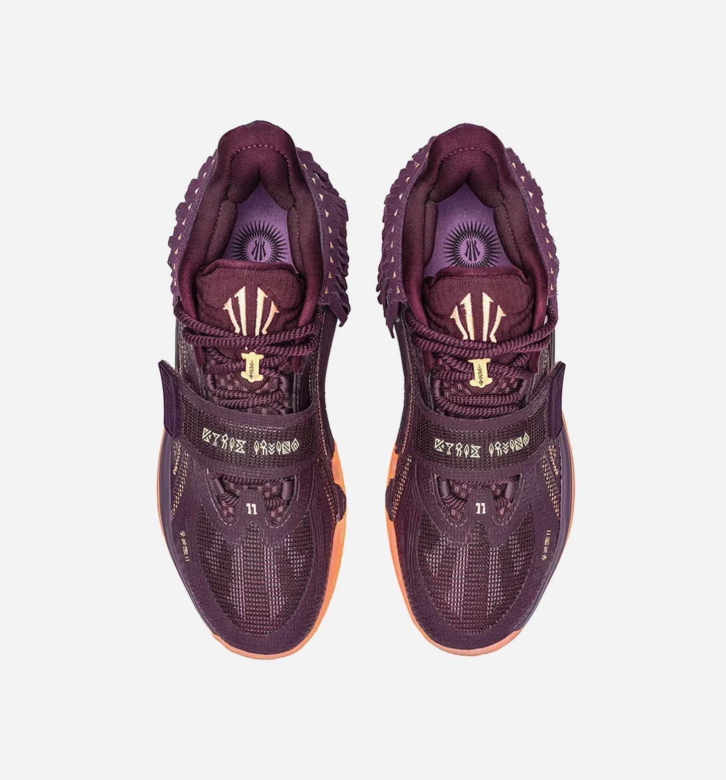 Kai 1 Chief Hela Mens Basketball Shoe Purple Orange