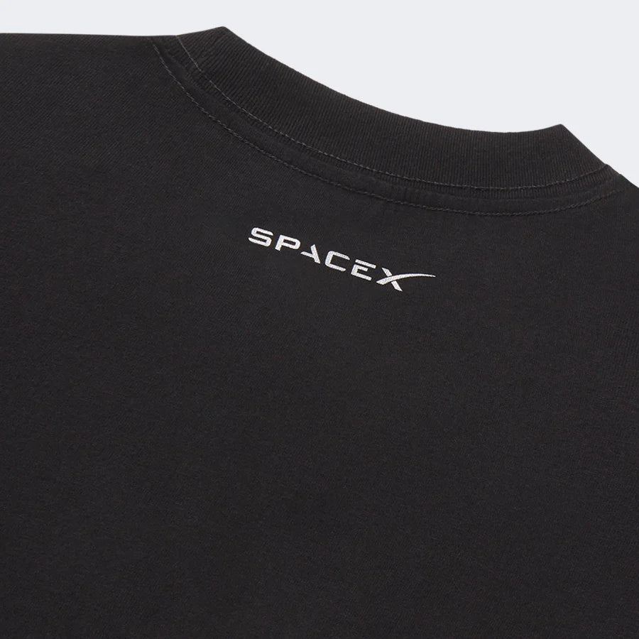 SPACEX UNISEX THE FUTURE IS PUBLIC T SHIRT
