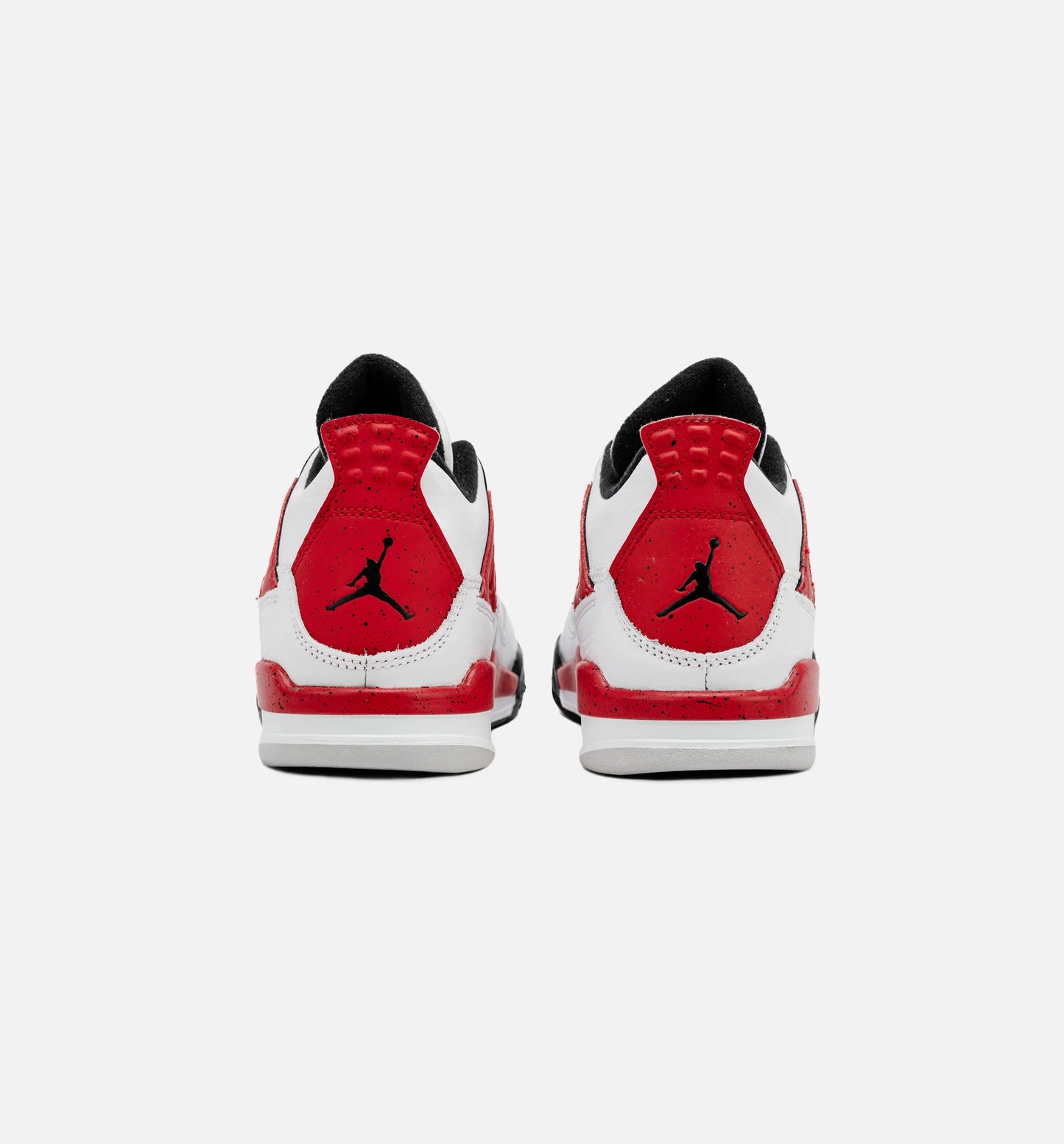 Air Jordan 4 Retro Red Cement Preschool Lifestyle Shoe White Red