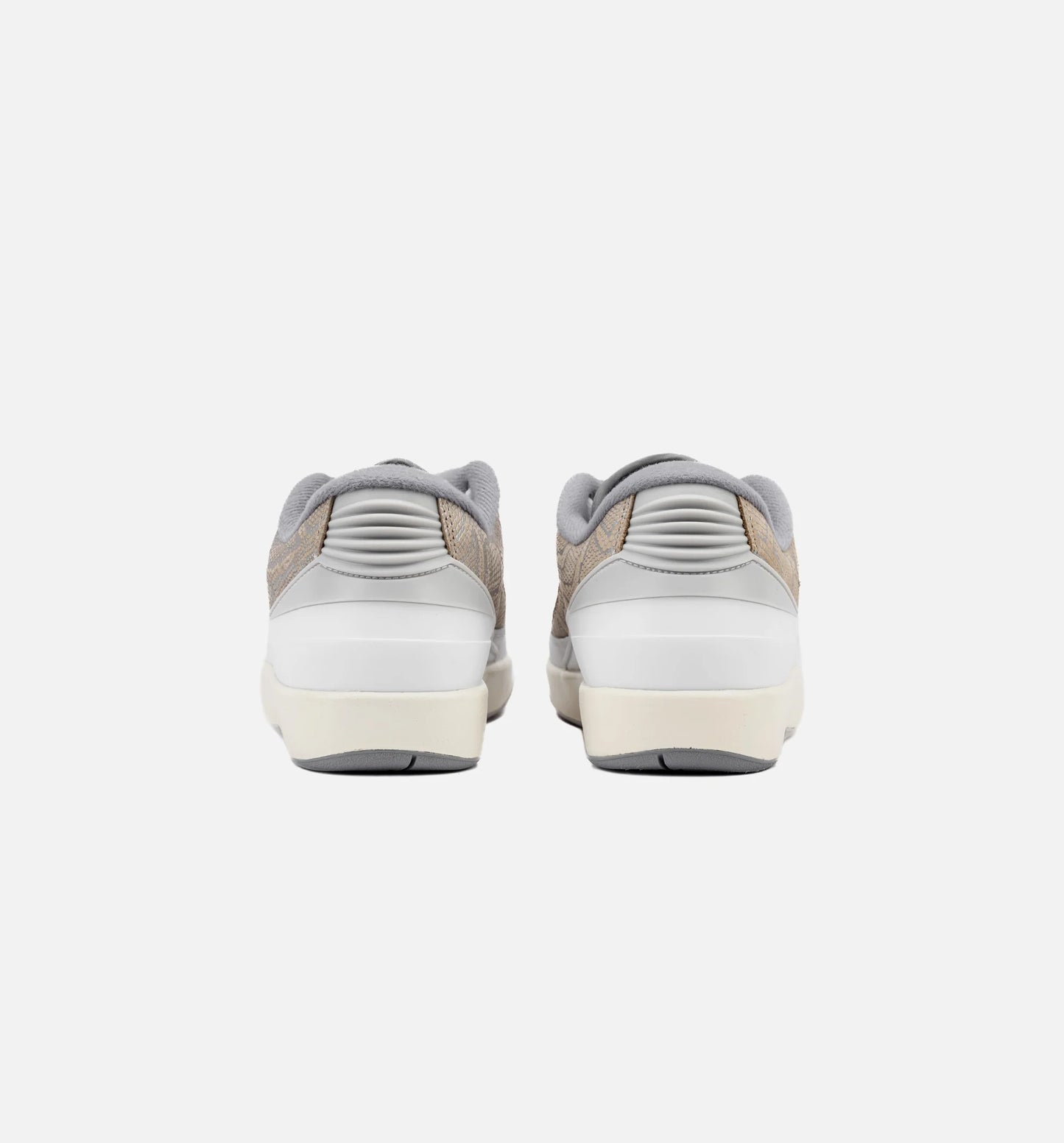Air Jordan 2 Retro Python Mens Lifestyle Shoe White Cement Grey Sanddrift Neutral Grey Sail