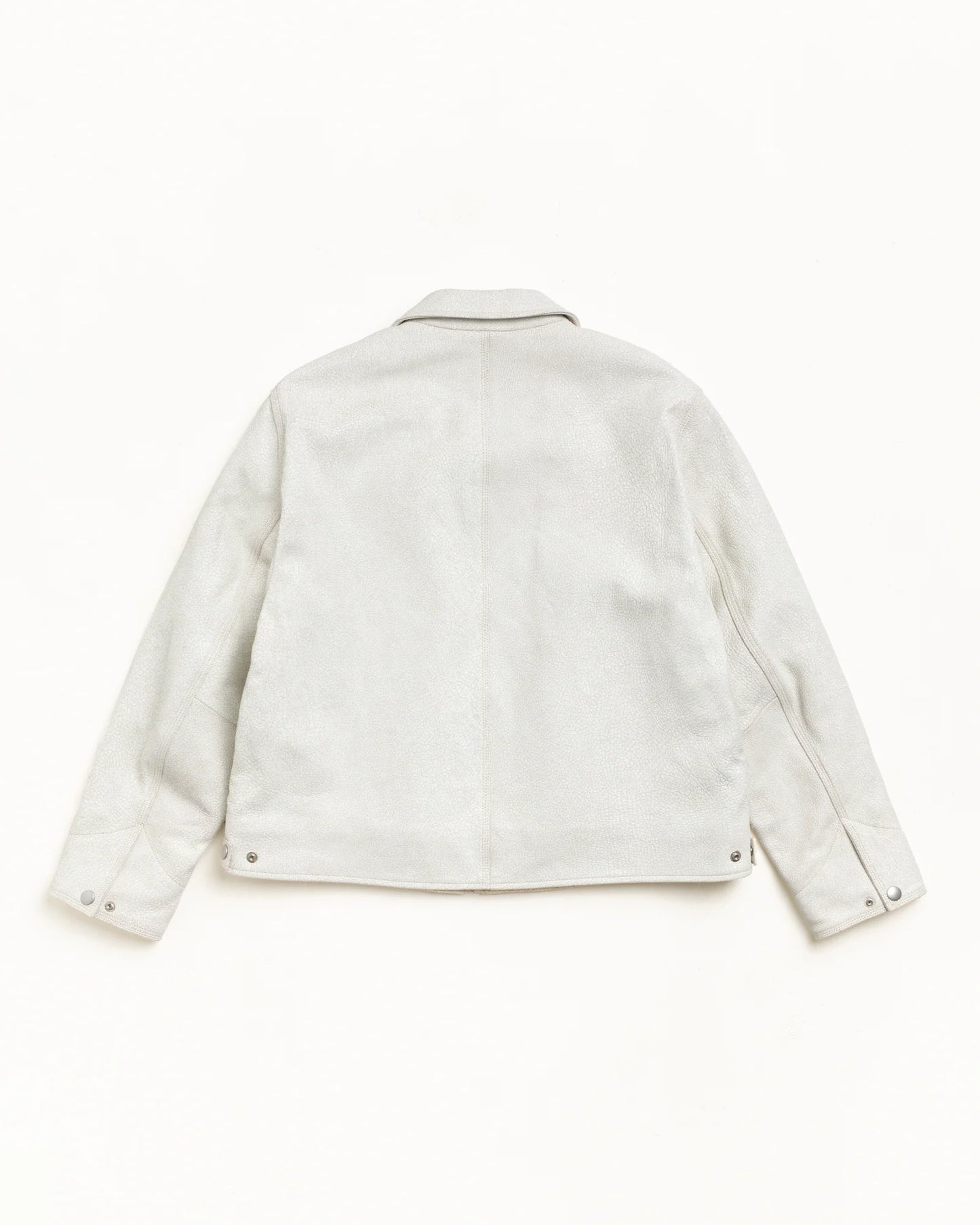 GARAGE JACKET CRACKED LEATHER